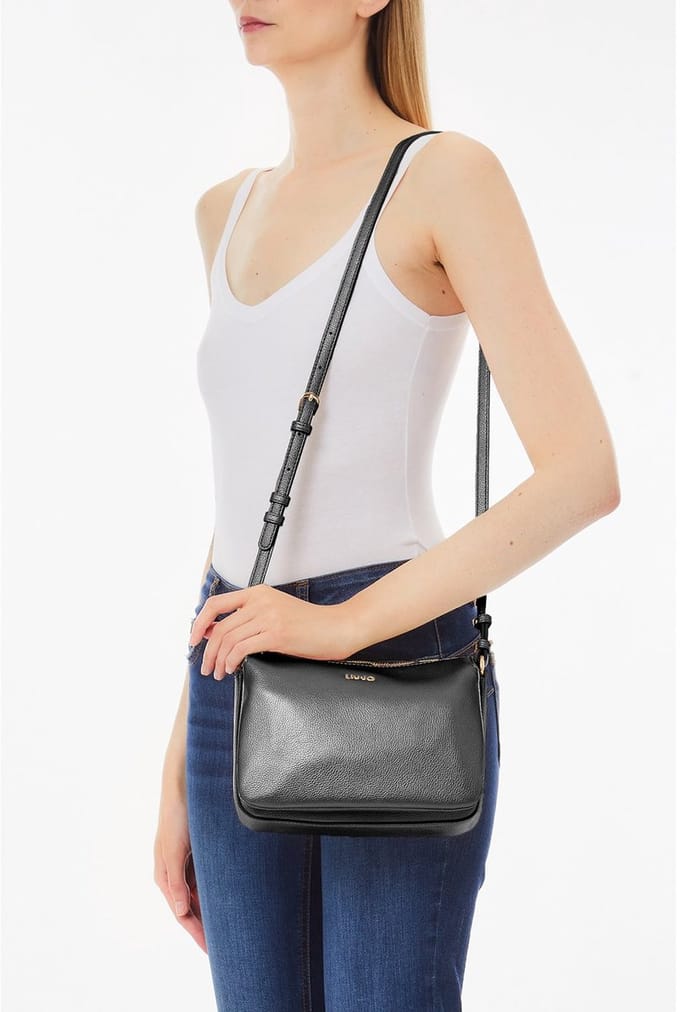 LIU JO Schoudertas Caliwen Crossbody Nero Zwart