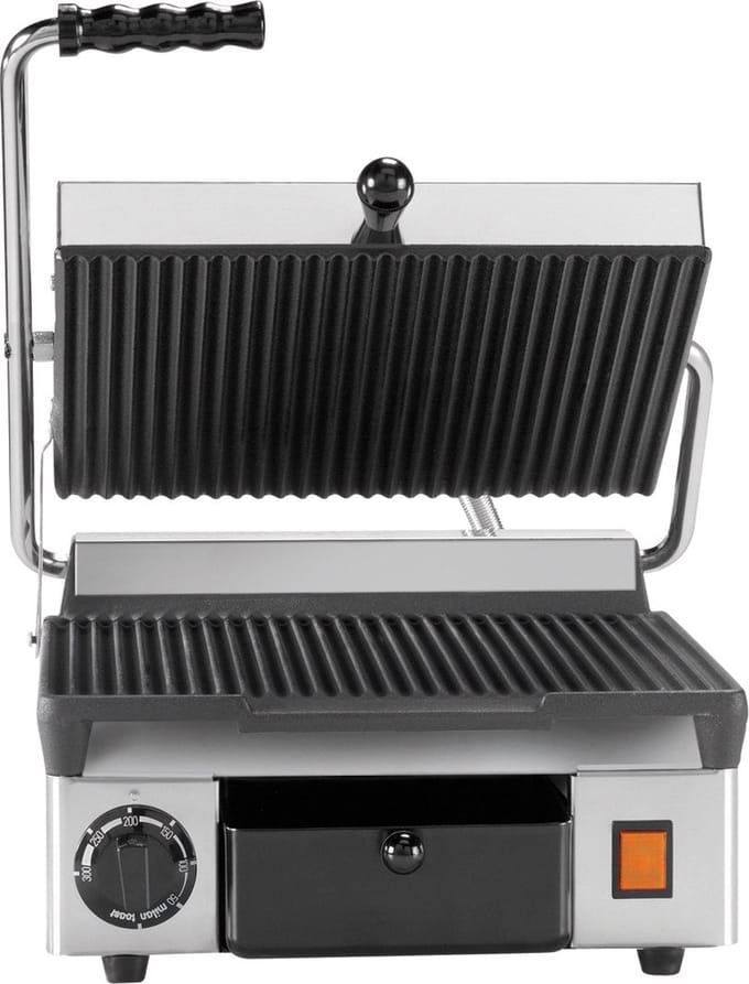 Contactgrill |geribbeld-Geribbeld| - MilanToast 420070 - Horeca & Professioneel