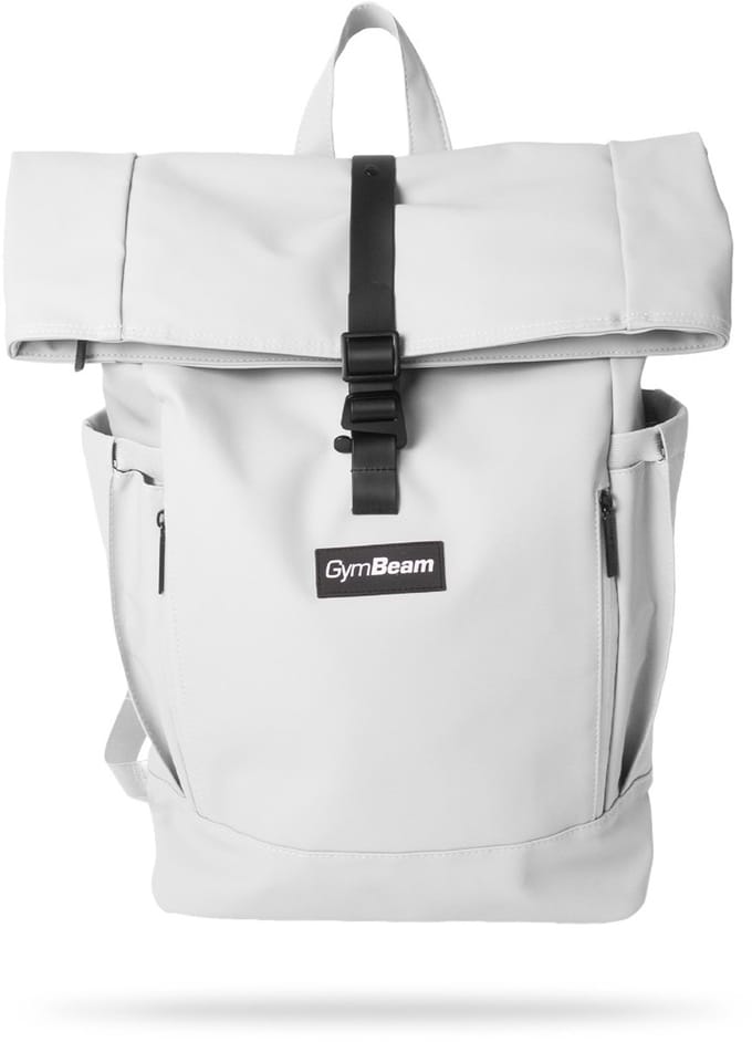 GymBeam Rolltop rugzak wit