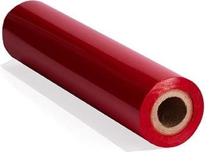 Folie op rol | 15m | rood | mat