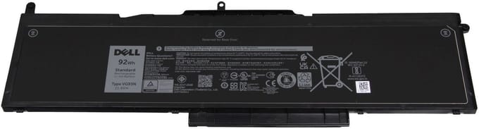 Dell NY5PG Batterij - 92Wh - (M.2)