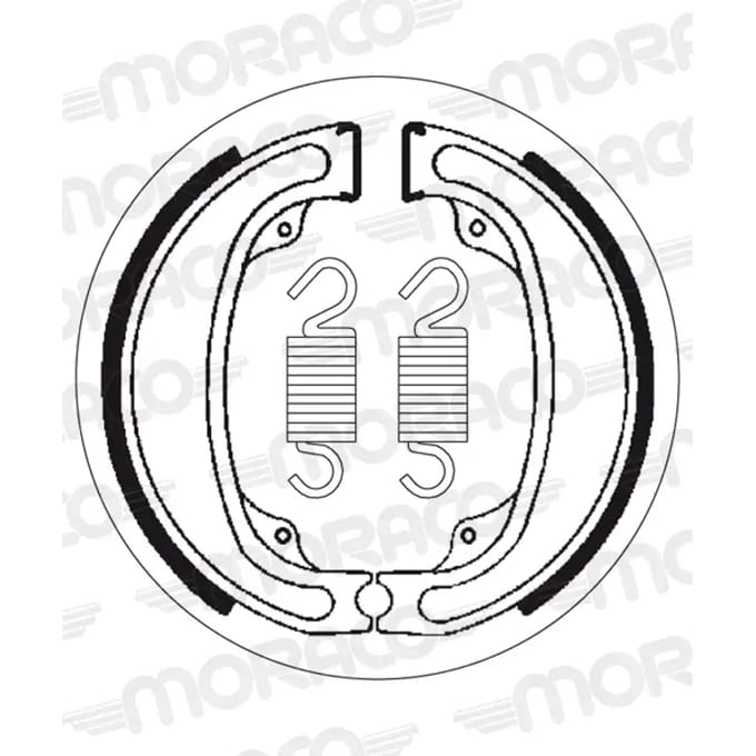 Motorfiets remschoen SBS 2031