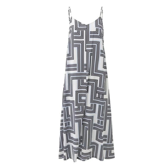 Geometrische print jurk dames Mexx