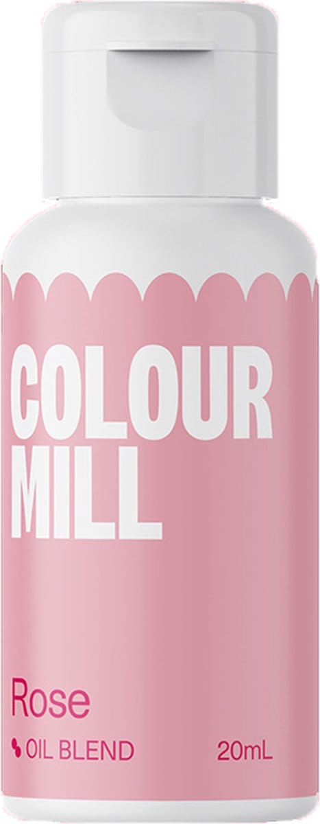 Colour Mill Oil Blend Voedingskleurstof op Oliebasis - Rose - 20ml