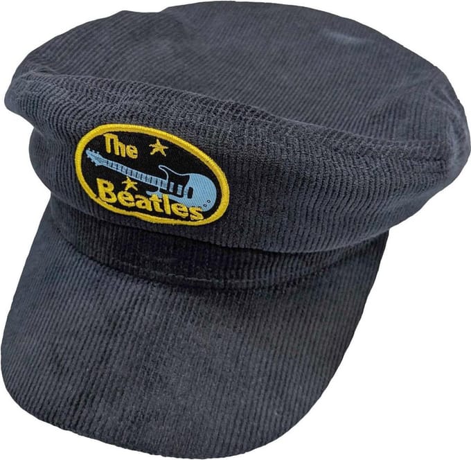 The Beatles - Oval Logo Pet - L/XL - Blauw