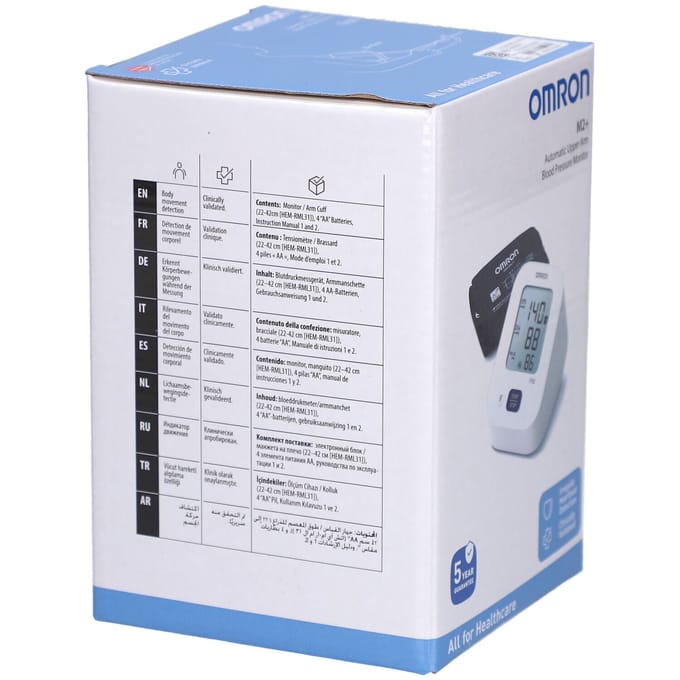 Omron M2+ Bloeddrukmeter Bovenarm
