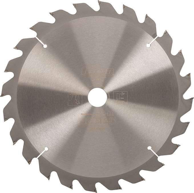 Hout cirkelzaagblad 300 x 30 mm, 24T