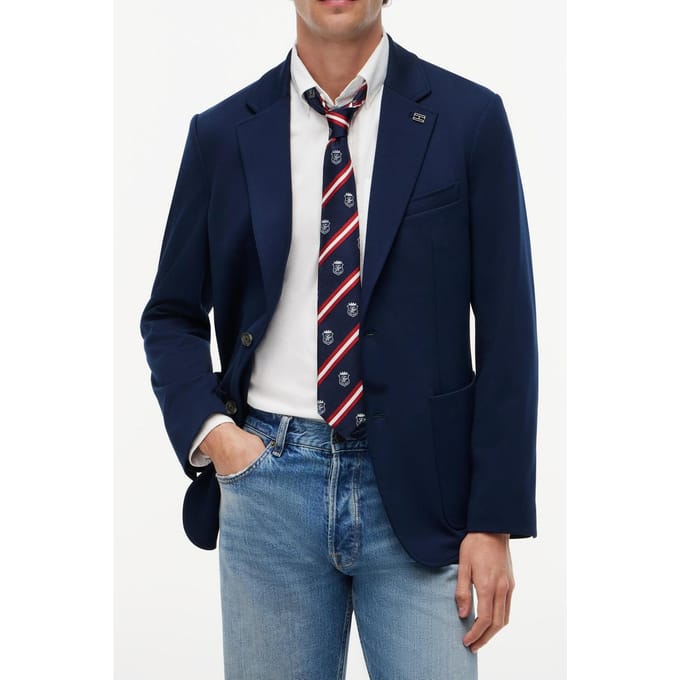 Tommy Hilfiger Dc Punto Milano Blazer Navy Iris Größe: 52 | Blazer Outlet | Herren | Violett