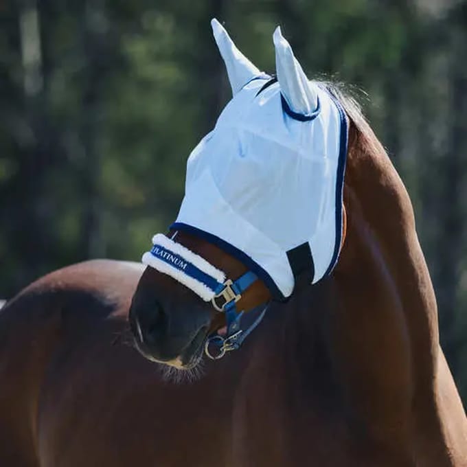 Anti-Vliegenmasker voor paarden Horze