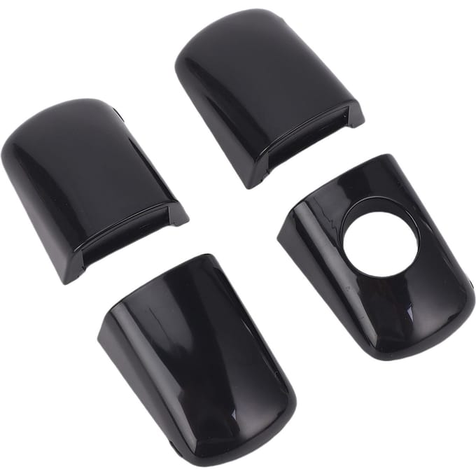 4 Stuks Deurklink Eindkap Nauwkeurige Pasvorm Eenvoudige Installatie 9101JS Vervanging voor 207 308 2008 Partner black
