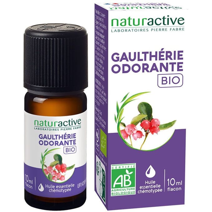 Naturactive Etherische Olie van Wintergroen (Gaultheria Fragrantissima Wall.) Biologisch 10 ml
