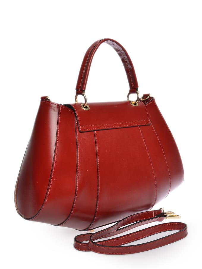 Isabella Rhea Rood Rundleer Tas