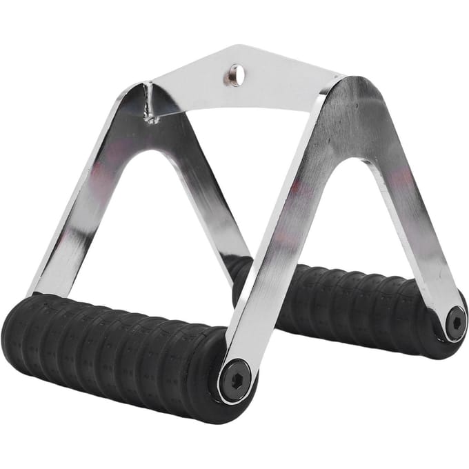 Roeihandvat met Veergesp Multifunctionele Spiergewichttraining Grip Pull Down Attachment gray