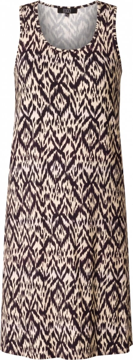 ES&SY Marlie Dresses - Black/Multi-Colour - maat 44
