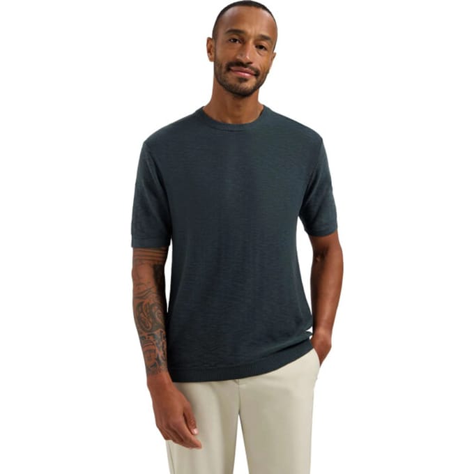 No Excess Pullover short sleeve crew neck slu dark steel