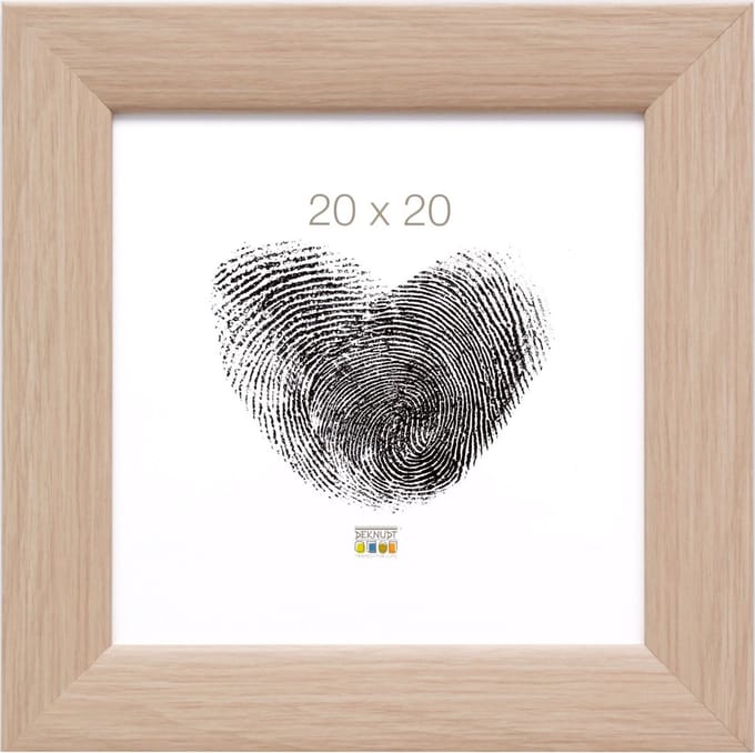 Deknudt Frames fotolijst S53GJ1 - eikkleur - hout - 20x20 cm