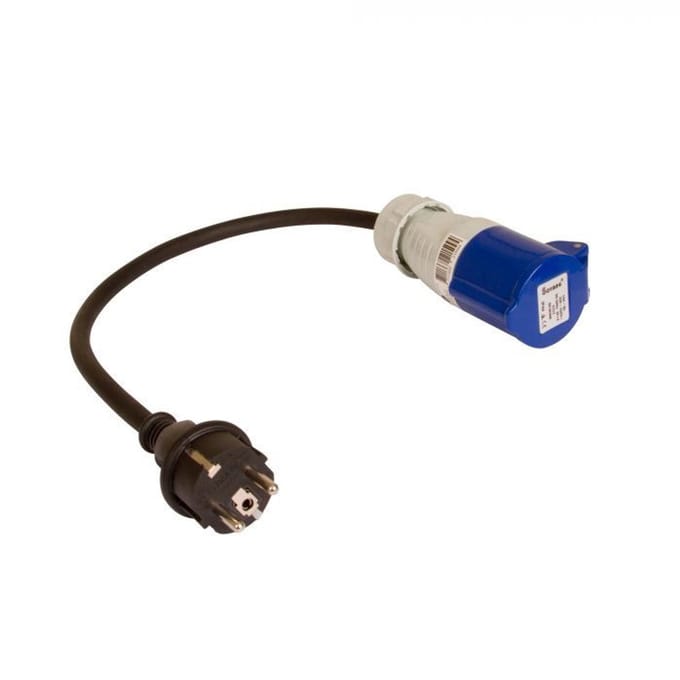 Cee Verloopsnoer - 3-polig - 30 Cm