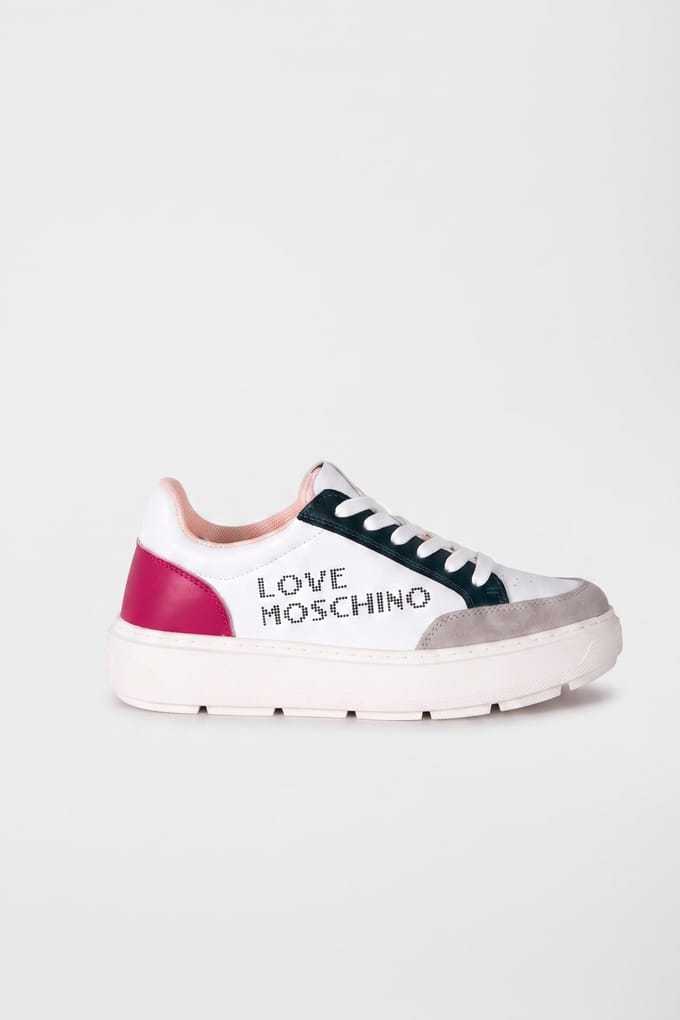 Moschino Sneakers White Maat: 36 | Sneakers Outlet | Dames | Zwart
