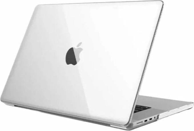 Zagg Hardshell - Coque de protection pour Macbook Air 13  M2 (2022) / M3 (2024) / M4 (2025) / M5 (2026) (Clair)