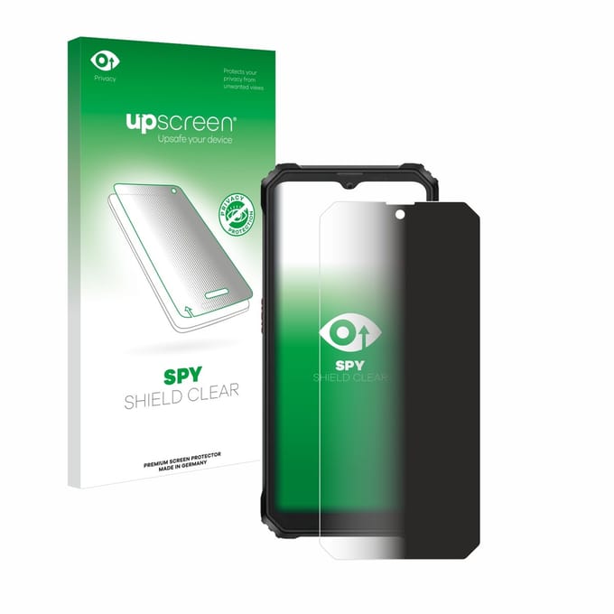 upscreen - privacy screenprotector voor Blackview BV6200 Plus - Folie Beschermfolie Blauwlichtfilter