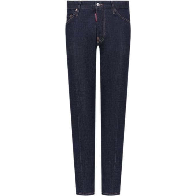 Dsquared2 Cool Guy Jeans Icon Print Pocket Donkerblauwe Jeans