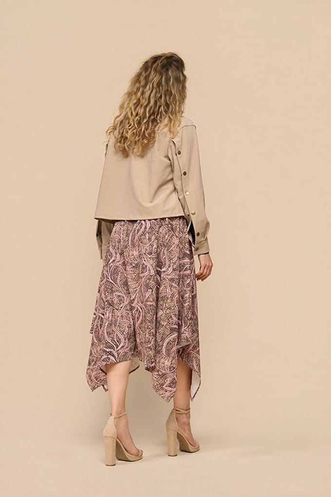 MI PIACE - Bonded Travel Jacket 202681 Latte - Maat : XXL