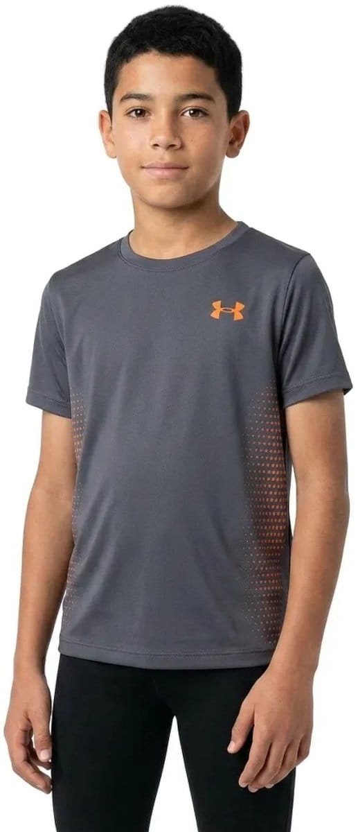 Under Armour Tech Play T-shirt Met Korte Mouwen Grijs 18-20 Years Jongen
