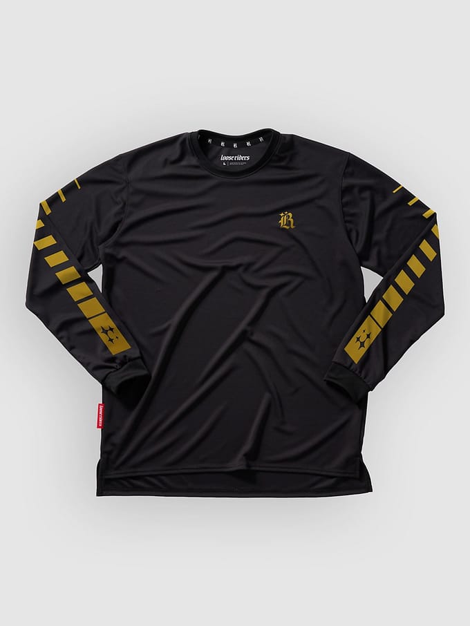 Loose Riders Shutter Long Sleeve Jersey zwart