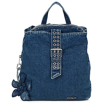 Desigual vrijetijdsrugzak rugzak Curio Denim Mini Backpack Denim Dark Blue donkerblauw