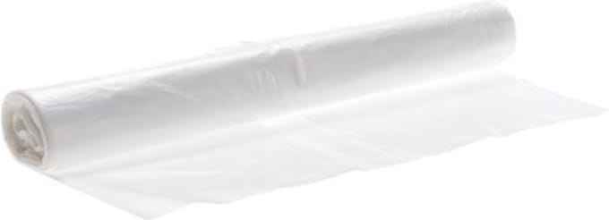 Plastic afvalzak LDPE 45x50 cm 22 µ - transparant