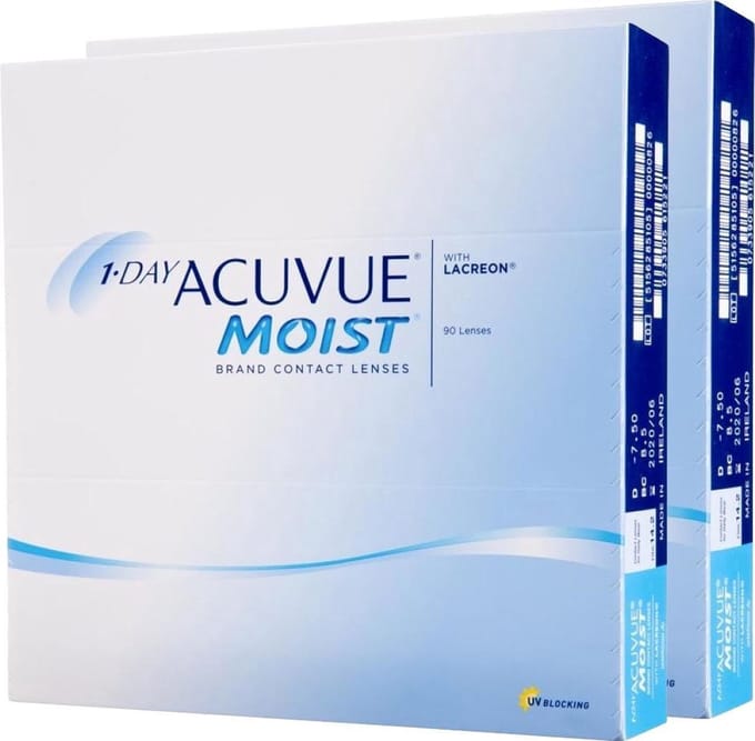 -2,75  - 1-DAY ACUVUE MOIST   -  180 pack  -  Daglenzen   -  Contactlenzen - BC 9,00