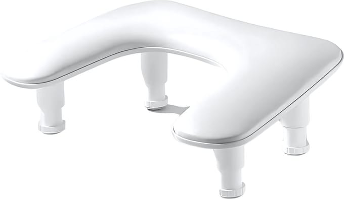 Regentech Professionele Nagellamp Armsteun – Verstelbaar Manicure Kussen & Handsteun – Nagelstandaard voor Salon – Wit
