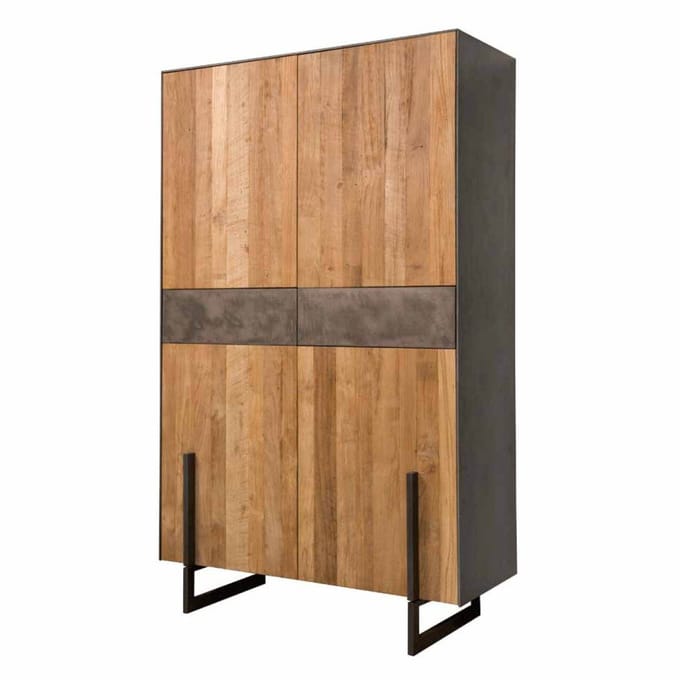 Tower Living - Ora opbergkast - 112 cm (uitlopend) - bruin