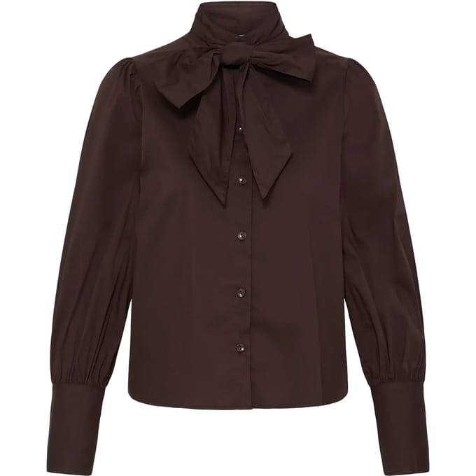 b.young - BYIDOL BOW SHIRT - Dames - Lange mouwen shirts