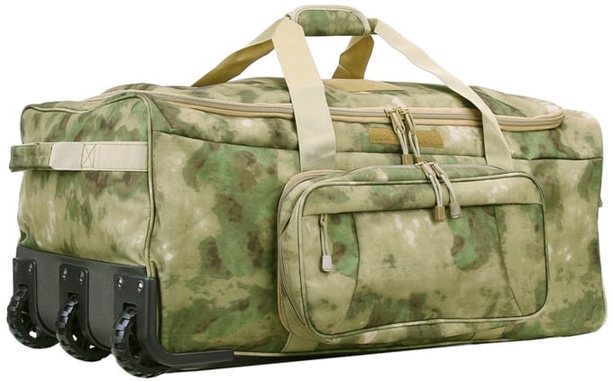 101 Inc reistas Trolley Commando Wolf Bag 136 liter - Grijs