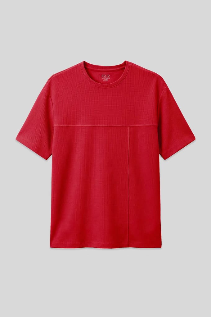 Oversized Jersey T-Shirt met Zak