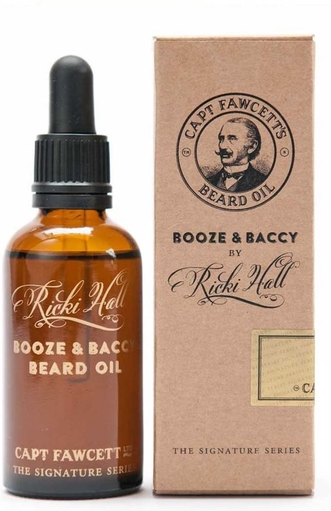 Captain Fawcett Booze & Baccy Baardolie (50ml)