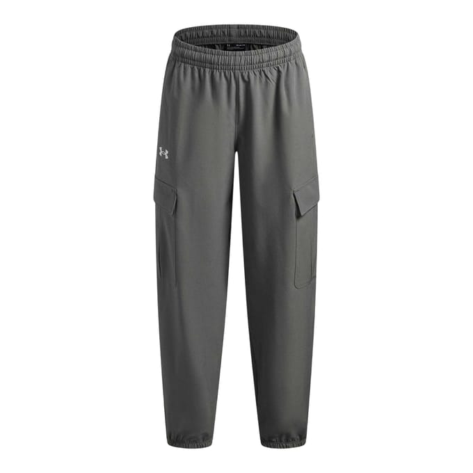 Under Armour Kinder/Kids Rival Fleece Cargo Joggingbroek (Groen/Wit)