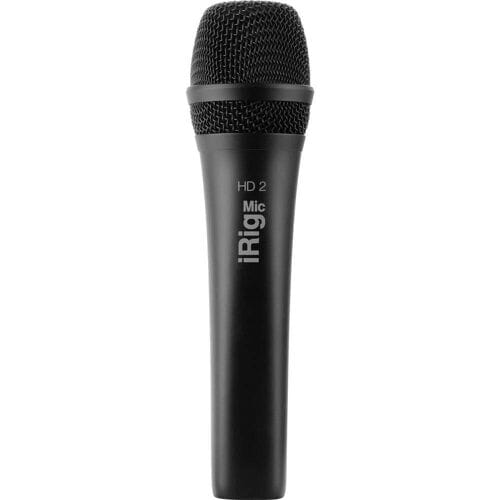 Smartphone microfoon IK Multimedia iRig Mic HD 2 Zendmethode:Kabelgebonden Incl. kabel, Incl. tas, Incl. standaard