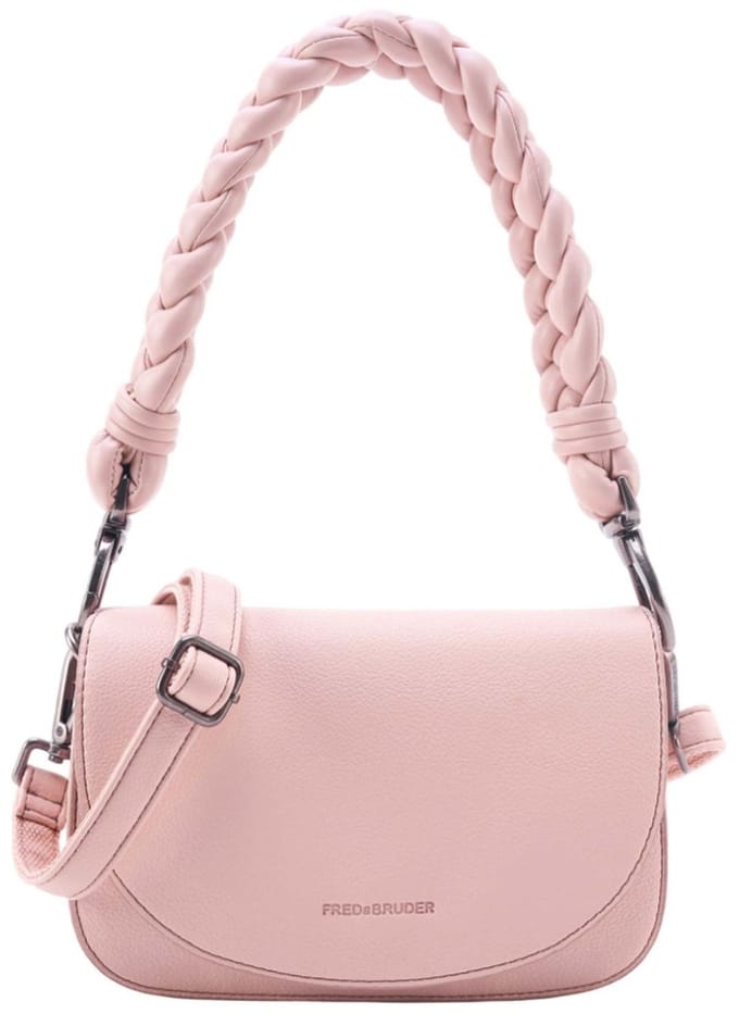 FREDsBRUDER schoudertas Good Vibes Only Crossbag Shy Rose oud roze