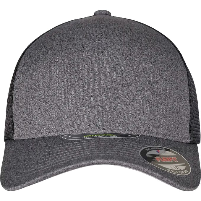 Urban Classics - UNIPANEL Flexfit pet - S/M - Groen/Zwart