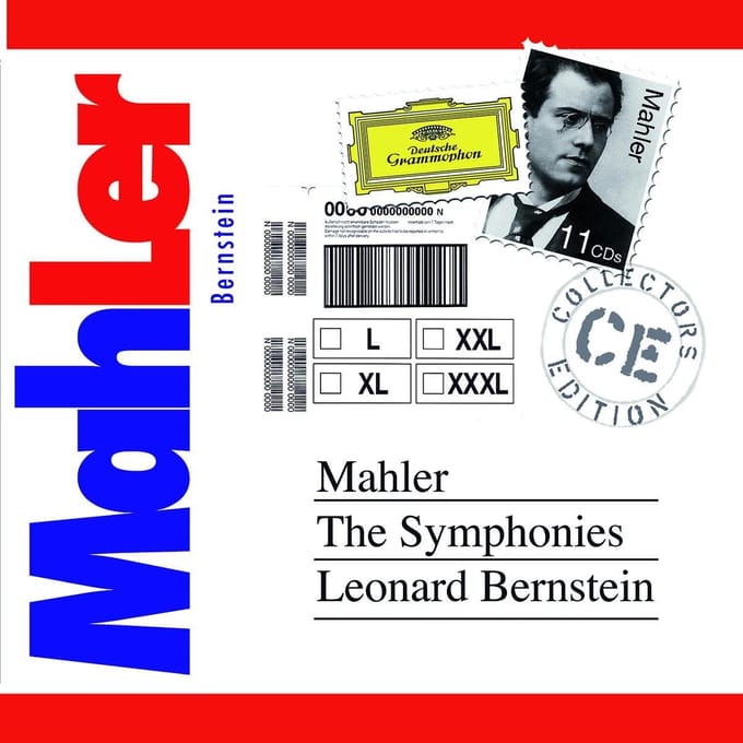 Berliner Philharmoniker, Leonard Bernstein - Mahler: The Symphonies (11 CD)