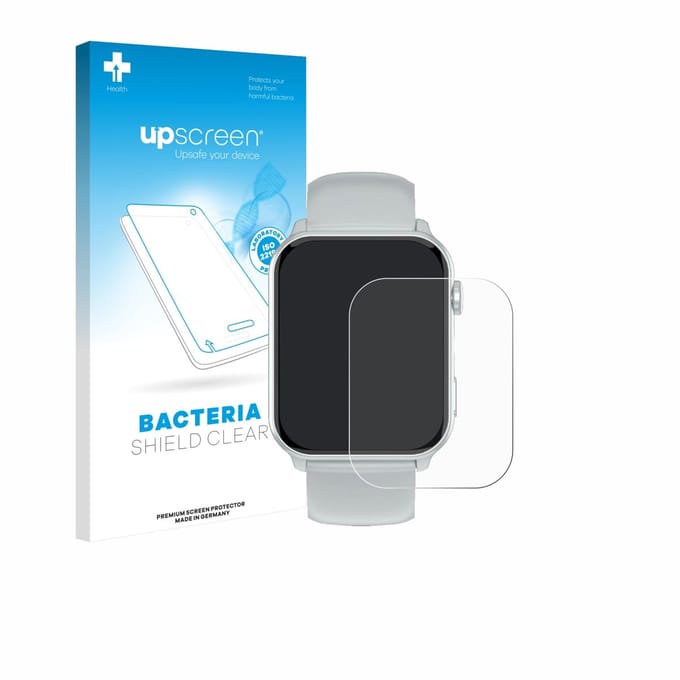 upscreen - Screenprotector voor Blackview R30 Max - Folie Beschermfolie transparant antibacterieel