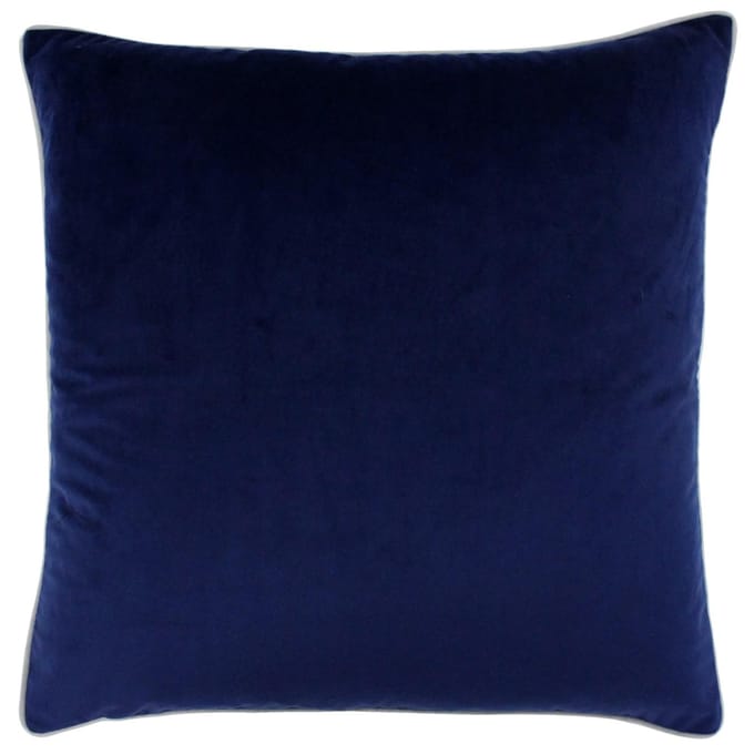 Riva Home Meridian-kussenhoes 55 x 55cm Vloot/zilver