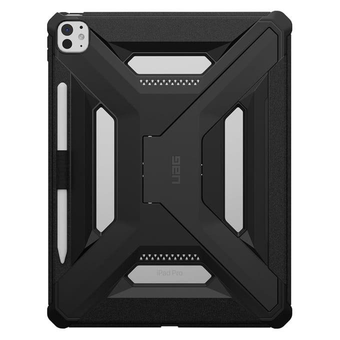 UAG Scout Plus backcover met stand voor de Apple iPad Pro 13 (2025) M5 / (2024) M4 - Black