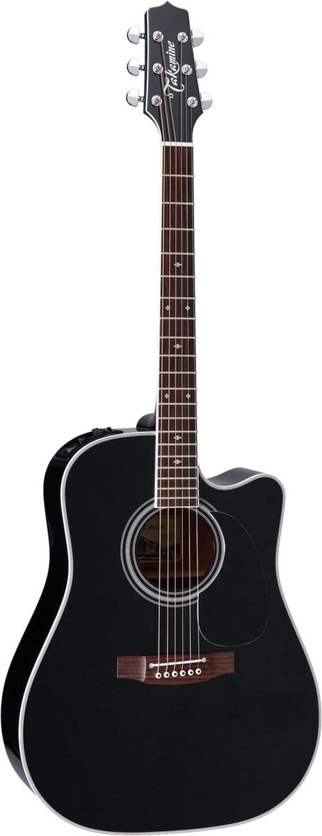 Takamine EF341SC2 Black - Akoestische gitaar