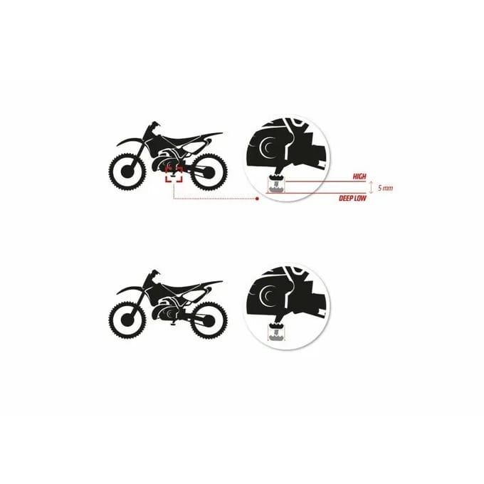 Motorfiets voetsteun S3 KTM/Husqvarna Husqvarna/KTM