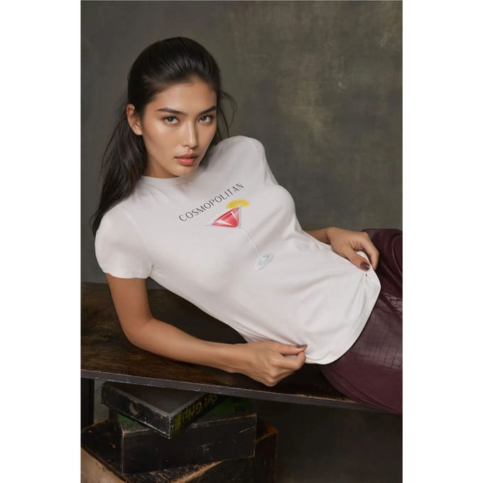 Crew Neck Gedrukt Baby T-shirt