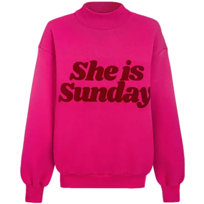 Dames sweatshirt She is Sunday She Is Sunday