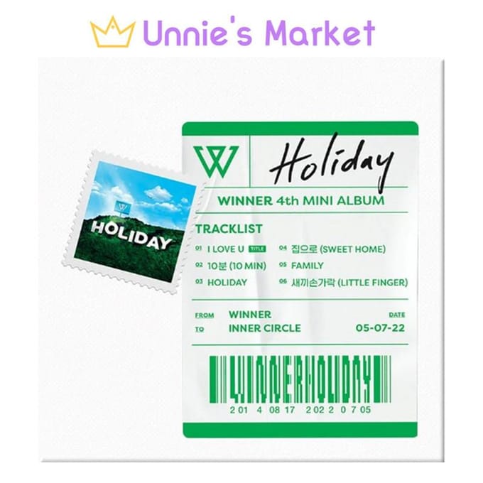 WINNAAR 4e MINI ALBUM [HOLIDAY] (KiT ver.) KiT ver. white